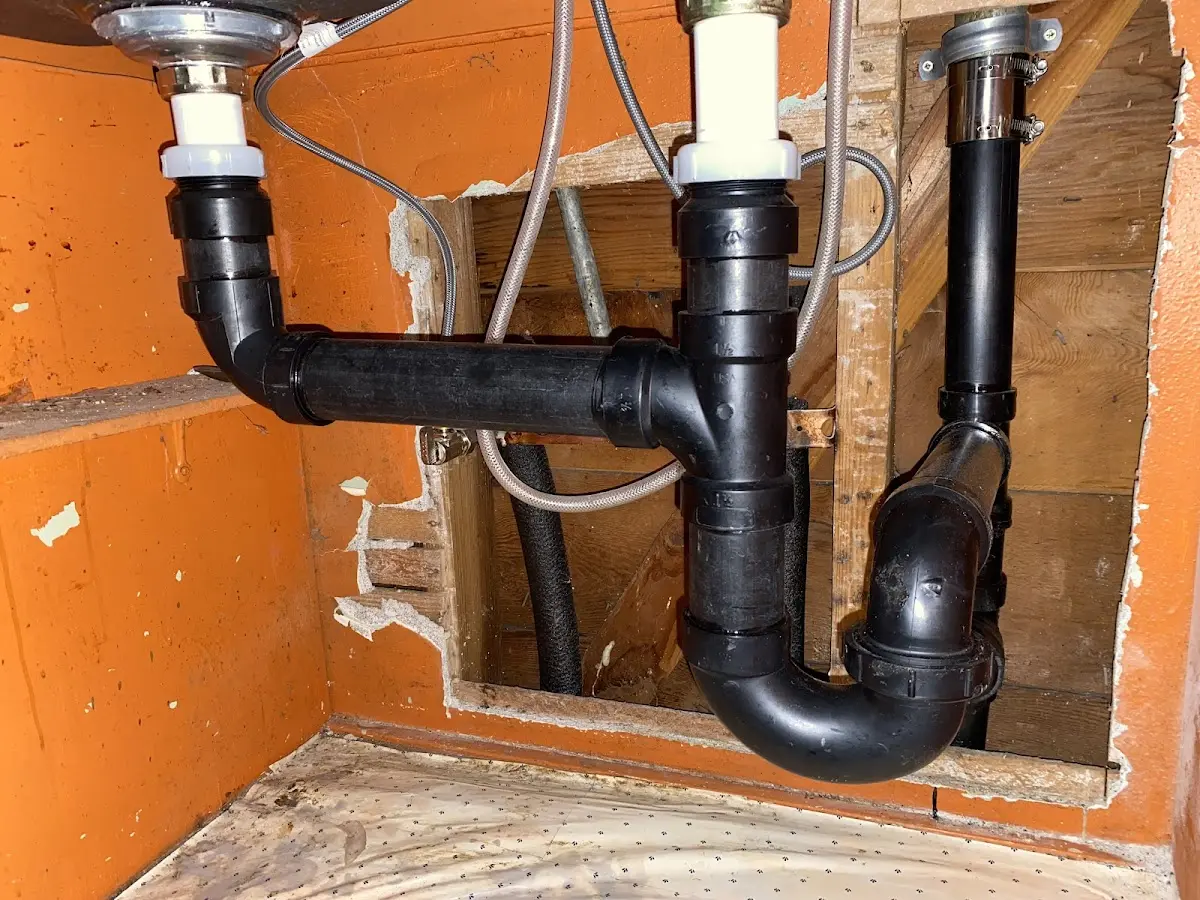 Professional Repiping Services equipment and tools on the job in Southbury